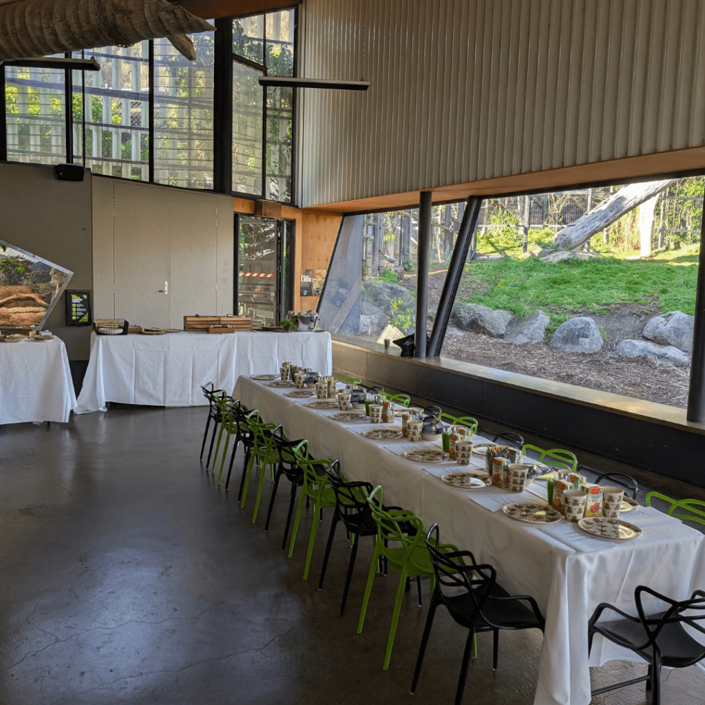 Gorilla Ranger Station Kids Birthday Party Melbourne Zoo