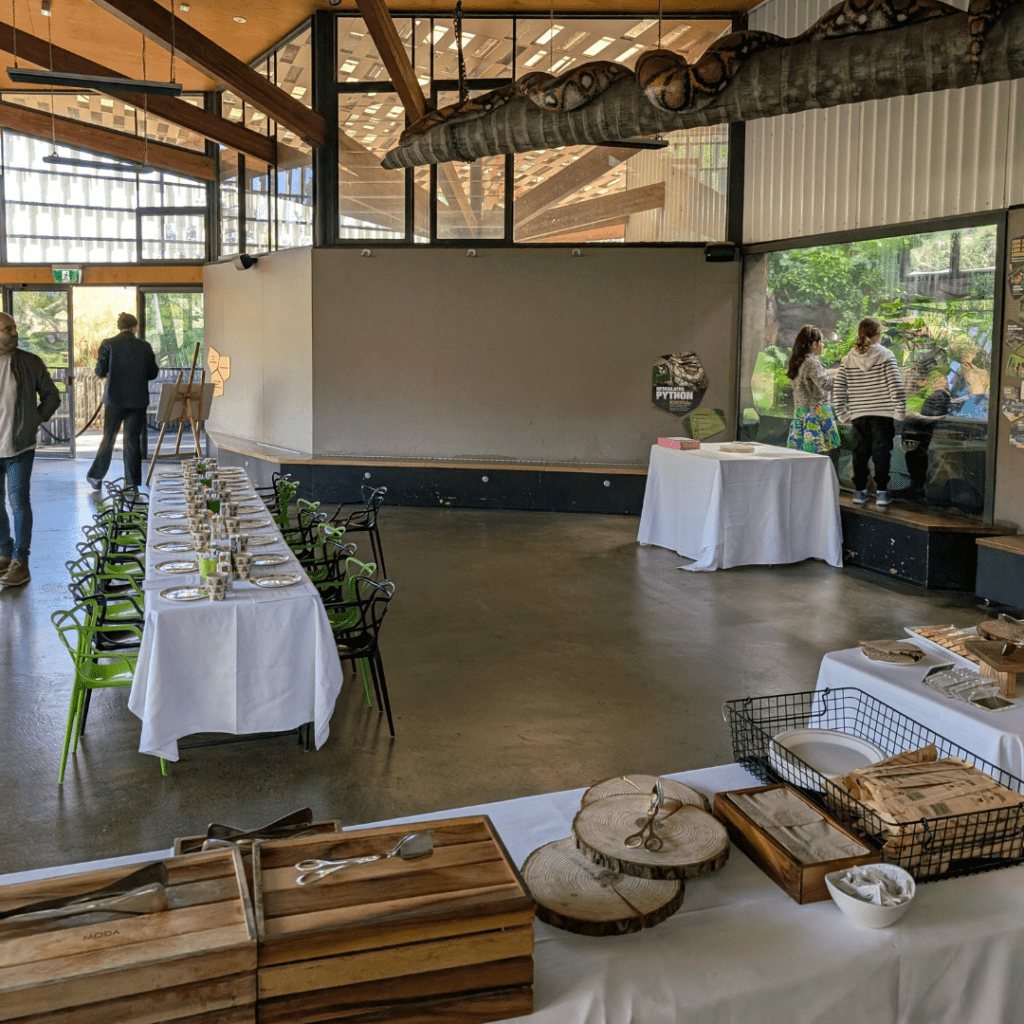 Gorilla Ranger Station Kids Birthday Party Melbourne Zoo