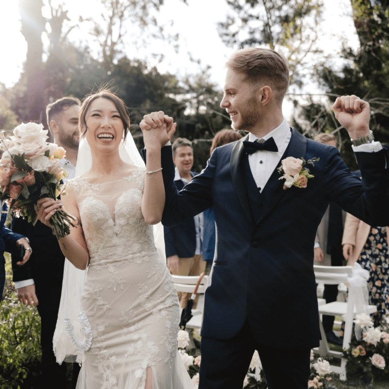 Newly Married Couple at Melbourne Zoo