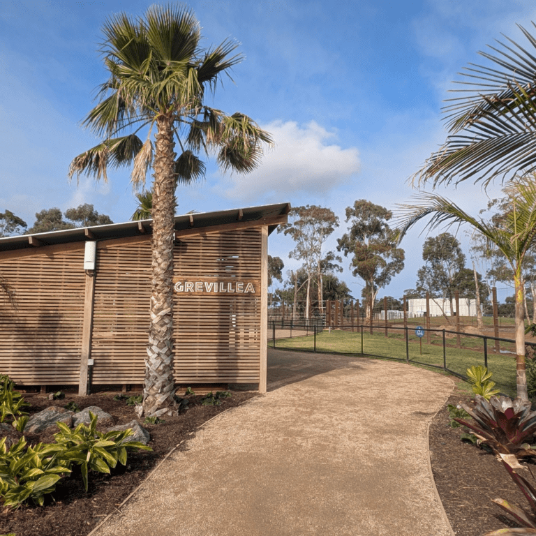 Grevillea Shelter for Kids Parties at Werribee Open Range Zoo